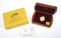 2008-W $10 gold First Spouse uncirculated coin