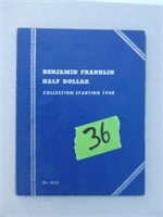 Benjamin Franklin Half Dollar (1-1963) Book