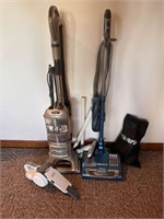 Vacuum cleaners and attachments