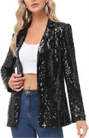 (new)Size:XL, KANCY KOLE Women's Sequin Jackets