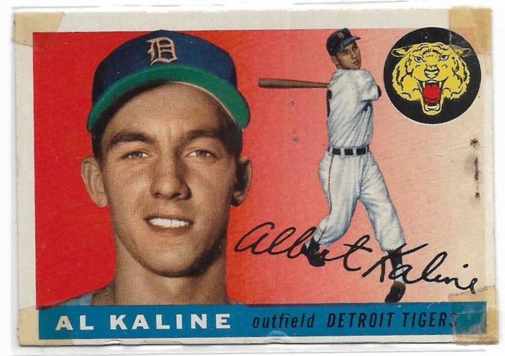 Al Kaline 1955 Topps Baseball card #4