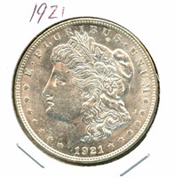 1921 Morgan Silver Dollar