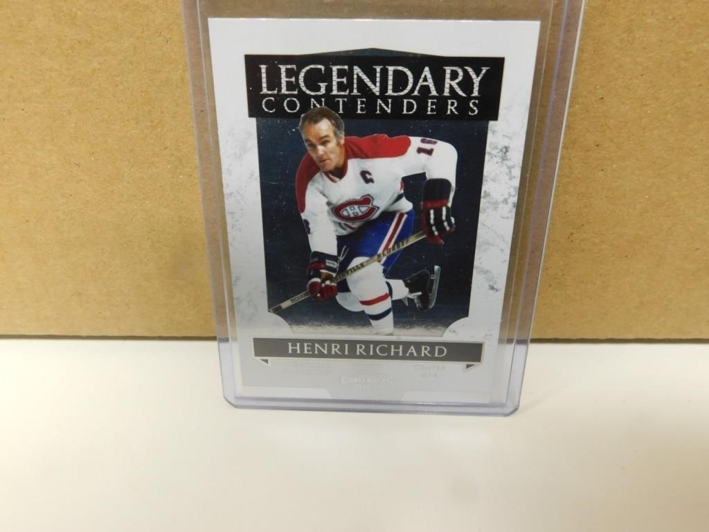 2011-12 Henri Richard #16 Legendary Contenders