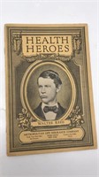 Health Heroes 1926 Walter Reed 24pg Paperback