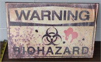 Biohazard Warning Tin