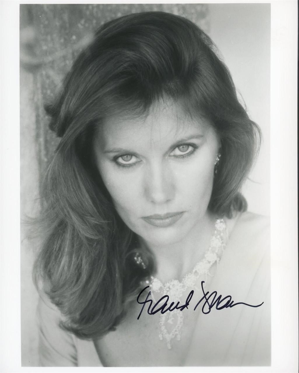 Bond Girl Maud Adams signed photo. GFA Authenticat