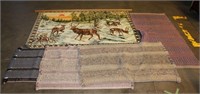 4 Rugs & 1 Wall Hanging (See Desc)