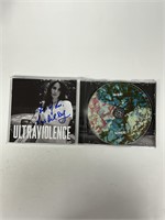Autograph COA Ultraviolence CD
