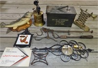 Ammo Box, Brass Torch, Scale
