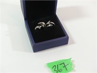 2x Silver Ring - Mexico Stamped R95 Size 5 & 3.5