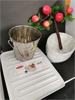 Bonsai Fruit Bowl+AluminumCan+ Drain Board
