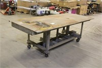 Welding Table Adjustable 41"x 96"x30" Approx.