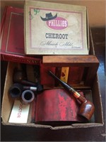 Vintage Tabacoo Pipes & Misc