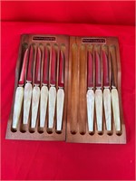 Lot of 10 Town & Country Steak / Dinner Knives