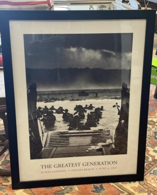 Greatest Generation Framed Poster