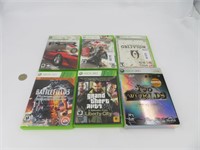 6 jeux de Xbox 360 dont Oblivion