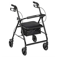 Drive Medical Aluminum Rollator Walker Fold Up