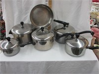 Farberware pots & pans/lids