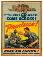 United States World War II General Motors Poster.