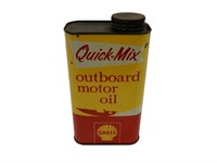 SHELL OUTBOARD MOTOR OIL IMP. QT. CAN