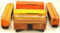 (5) PIECE LIONEL NYC BOX CARS