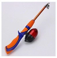 Travel Fishing Rod with Hooks - Extends