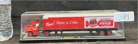 1/64 SCALE COCA COLA TRUCK AND TRAILER