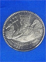 Poseidon 1974 Brigantine Mardi Gras coin