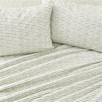 Great Bay Queen Stripe Microfiber Wrinkle Resista