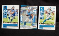 2021 Panini Chronicles Detroit Lions Rookie Lot