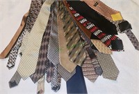 20 select men’s silk ties, different brands &