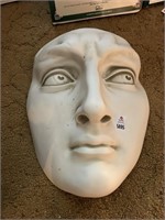 Large Hanging Sculpted Face