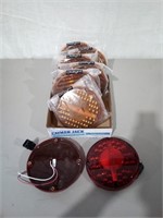 (8) 7" Amber & Red Dialight LED Lights