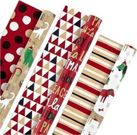 Hallmark Christmas Reversible Wrapping Paper