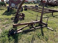 Bale Stabber for Truck Bed w/ Hand Winch