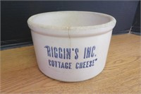 Riggins Cottage Cheese  Crock
