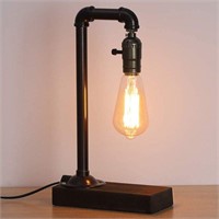 RETRO VINTAGE 12 IN INDUSTRIAL PIPE LAMP HT ATD47