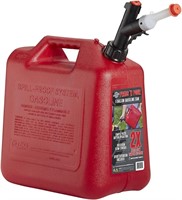 GARAGEBOSS GB351 5 GAL RED PLASTIC GAS CAN