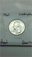 1960 Washington Proof Quarter