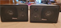 Tenna Phase III speakers 4½"×4½"×7". Model 4