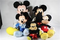Lot of Disney Mickey Mouse Plushies
