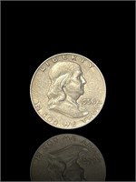1953 Benjamin Hald Dollar 90% Silver Coin