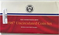 1987PD US Mint Set UNC