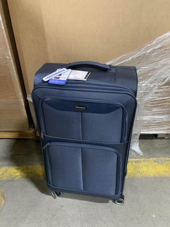 LARGE FABRIC LUGGAGE CARRY CASE 30 x11IN DARK