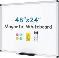 VIZ-PRO Dry Erase White Board/Magnetic