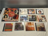 Lot of 10 CD's & Country Golden Book w/DVD