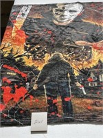 Beach Towel Michael Myers From Halloween Movie