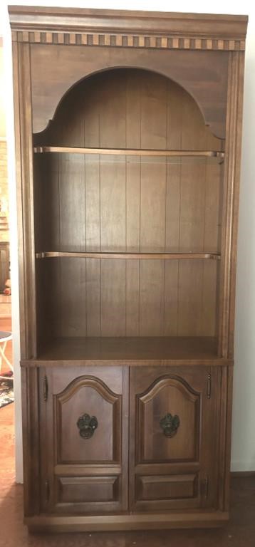 Wood Vintage Bookcase