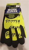 Truck Stuff Hi-Vis Gripper work gloves Size:XL