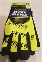Truck Stuff Hi-Vis Gripper work gloves Size:XL
